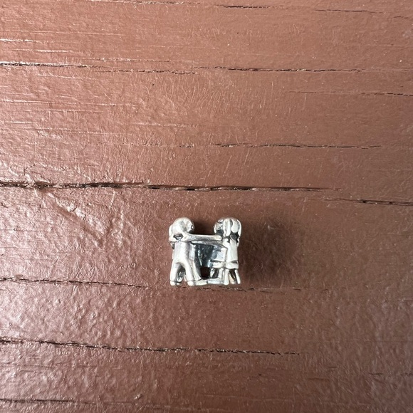 Chamilia Charm ~ Sterling Silver ~ Children Playing - Picture 10 of 10